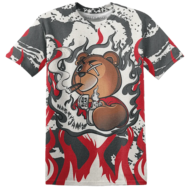 NastyJamz JD Jumman Jack Red T Shirt Match BER Burn Fear 3D All-Over Print