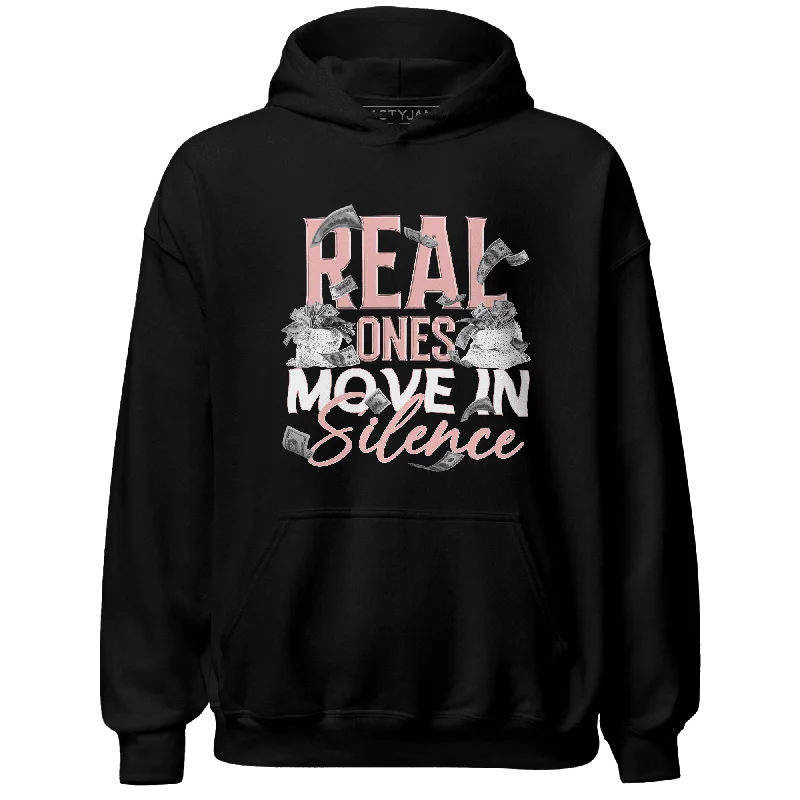 NastyJamz Low Legend Pink 11s Hoodie Match Move In Silence Money