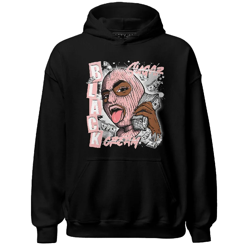 NastyJamz Low Legend Pink 11s Hoodie Match No Sugar No Cream