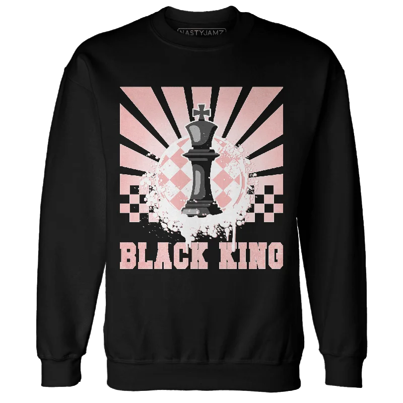 NastyJamz Low Legend Pink 11s Sweatshirt Match Black King Collection