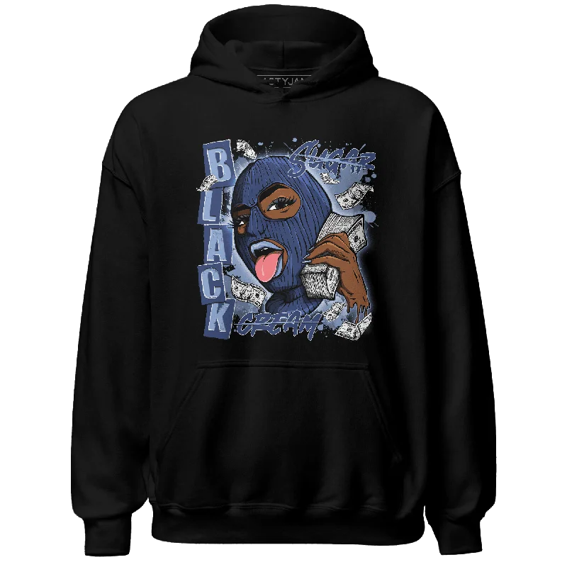 NastyJamz Midnight Navy 5s Hoodie Match No Sugar No Cream