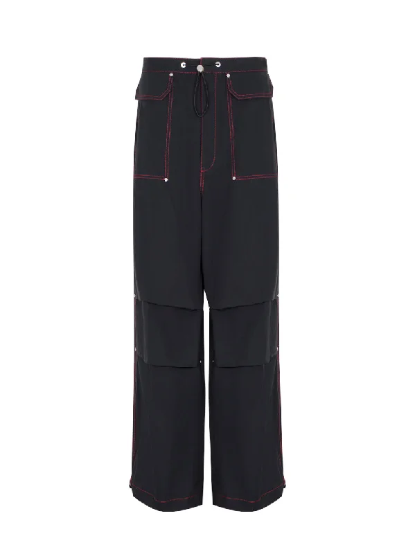 Hongbao Pant (Black/Red)