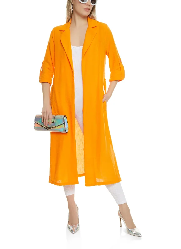 Linen Trench Coat