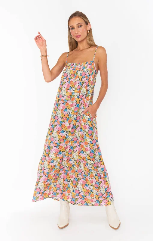 Soft Knit Maxi Dresses for Cozy EveningsAnaya Maxi ~ Wild Flora