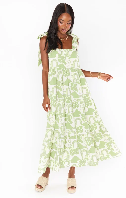 Maxi Dresses with Abstract Art Prints for a Unique StyleArabella Maxi Dress ~ Desert Sands