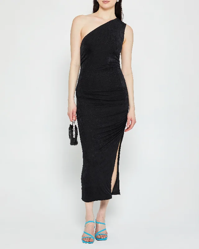 Maxi Dresses for Company Annual MeetingsElyn One Shoulder Dress