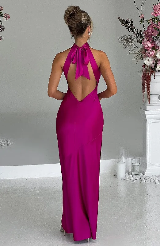 Pure White Maxi Dresses for a Timeless and Elegant LookEtta Maxi Dress - Hot Pink