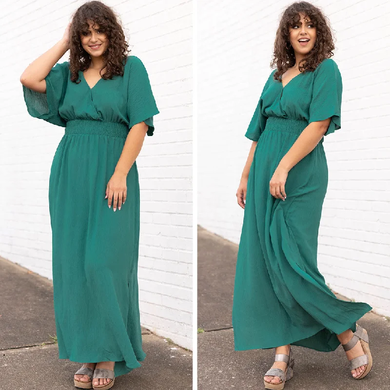 Maxi Dresses Ideal for Tropical GetawaysFeeling Good Maxi Dress, Jade