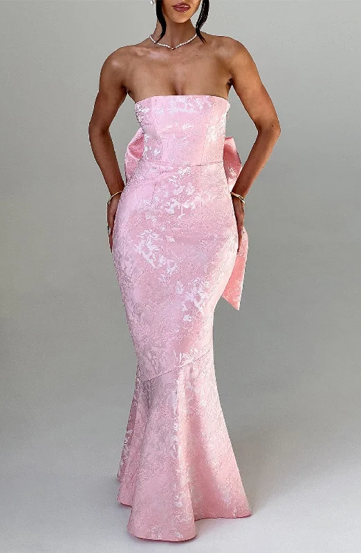 Maxi Dresses for Baby ShowersFelicity Maxi Dress - Blush