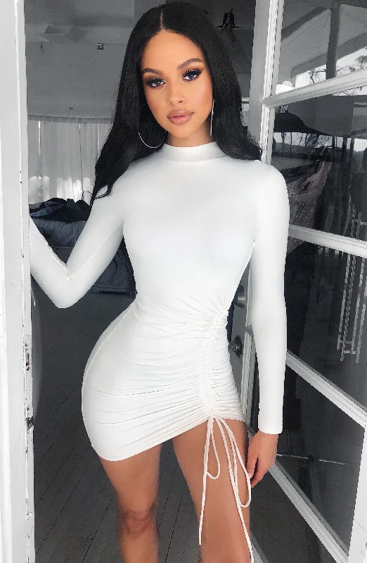 "Maxi dresses for women to wear in the fall"Gabriella Mini Dress - White