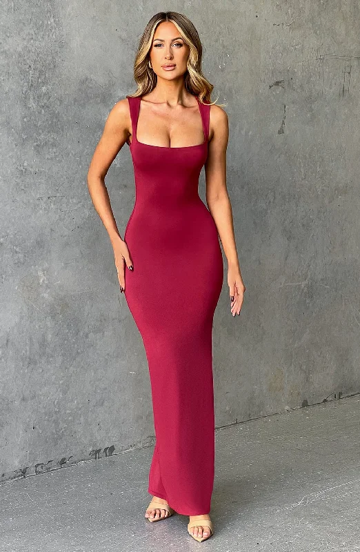 Short - Sleeved Shirt - Style Maxi Dresses for a Casual LookHadley Maxi Dress - Cherry