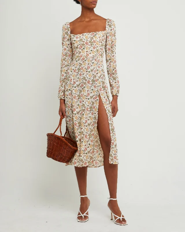 Maxi Dresses with Metal Accessories for a Trendy EdgeLenon Dress