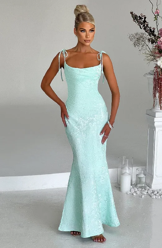 "Mother of the bride dresses for women in elegant styles"Whitney Maxi Dress - Mint