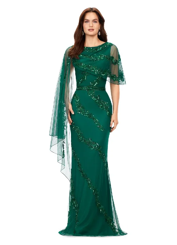 Party Dresses with Lace Insertions on the Skirt and Beaded Waistband for Ladies' Feminine and Glamorous LookASHLEYlauren Dress 11213 Party Dresses with Lace Insertions on the Skirt and Beaded Waistband for Ladies' Feminine and Glamorous LookASHLEYlauren Dress 11213