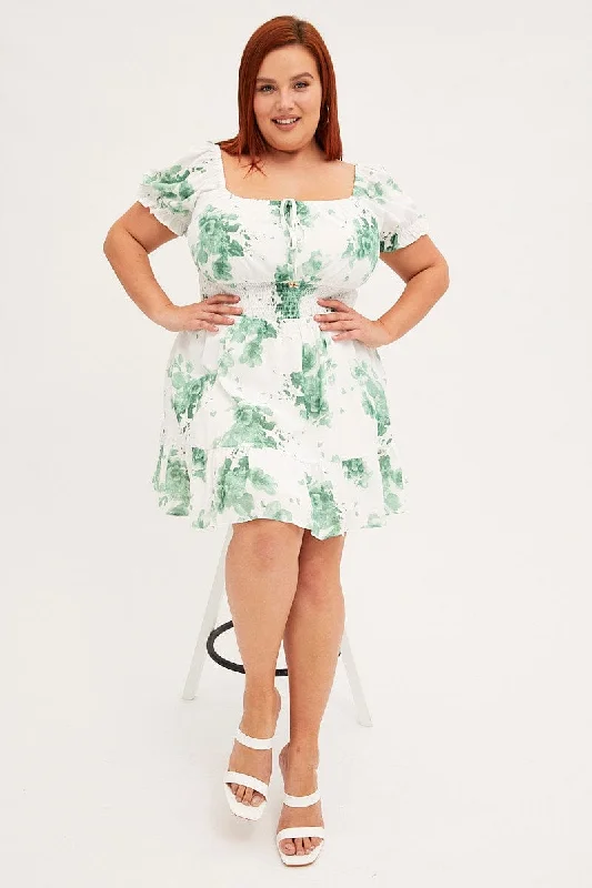 Party Dresses with Tulle Overlay and Beaded Bodice and High Low Hem for Ladies' Dramatic and Graceful LookGreen Mini Dress Puff Sleeve Gather Detail Party Dresses with Tulle Overlay and Beaded Bodice and High Low Hem for Ladies' Dramatic and Graceful LookGreen Mini Dress Puff Sleeve Gather Detail