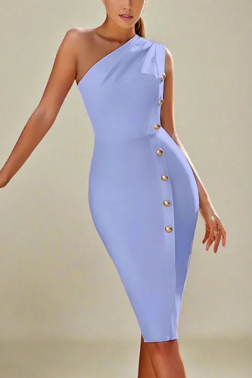 Affordable midi dress for budget - conscious shoppersMel Bodycon Midi Dress - Violet Purple
