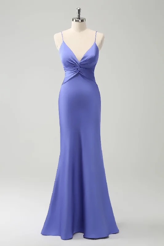 Party Dresses with Sequined Stripes and Sheer Back and Embroidered Birds for Ladies' Bold and Nature Inspired LookPurple Mermaid Spaghetti Straps Hollow Out Twist Front Bridesmaid Dress Party Dresses with Sequined Stripes and Sheer Back and Embroidered Birds for Ladies' Bold and Nature Inspired LookPurple Mermaid Spaghetti Straps Hollow Out Twist Front Bridesmaid Dress