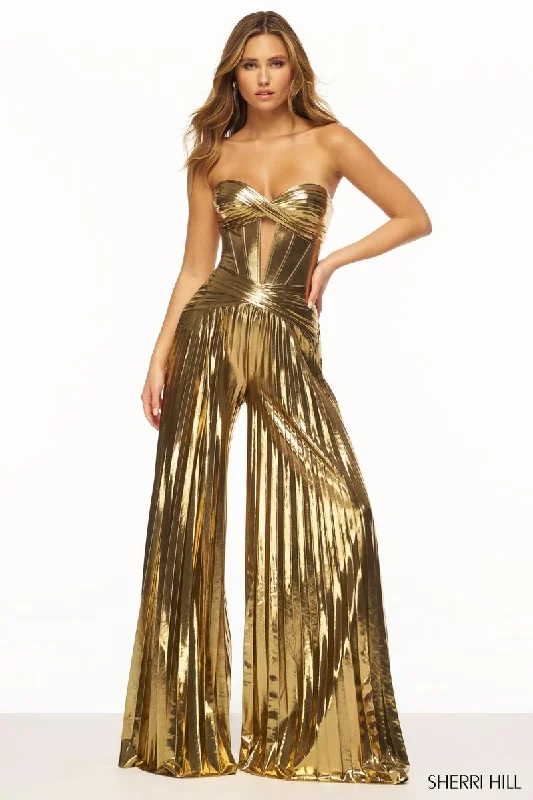 Party Dresses with Sequined Dots and Sheer Skirt for Ladies' Playful and Sultry LookSherri Hill Dress 56404 Party Dresses with Sequined Dots and Sheer Skirt for Ladies' Playful and Sultry LookSherri Hill Dress 56404