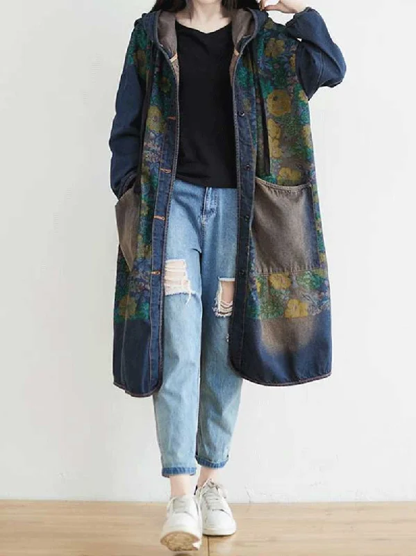 Fringe - trimmed midi dress for a playful and trendy appearanceStay Together Hooded jacket Style Midi Dress