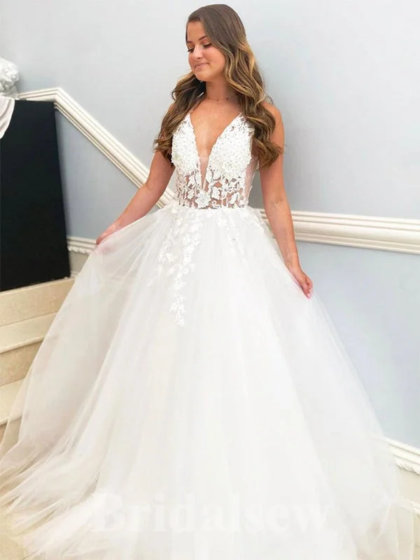 Empire - waisted tea - length wedding dressA-line Tulle Lace Popular Vintage Dream Beach Sleeveless Long Wedding Dresses, Bridal Gown WD456 Empire - waisted tea - length wedding dressA-line Tulle Lace Popular Vintage Dream Beach Sleeveless Long Wedding Dresses, Bridal Gown WD456