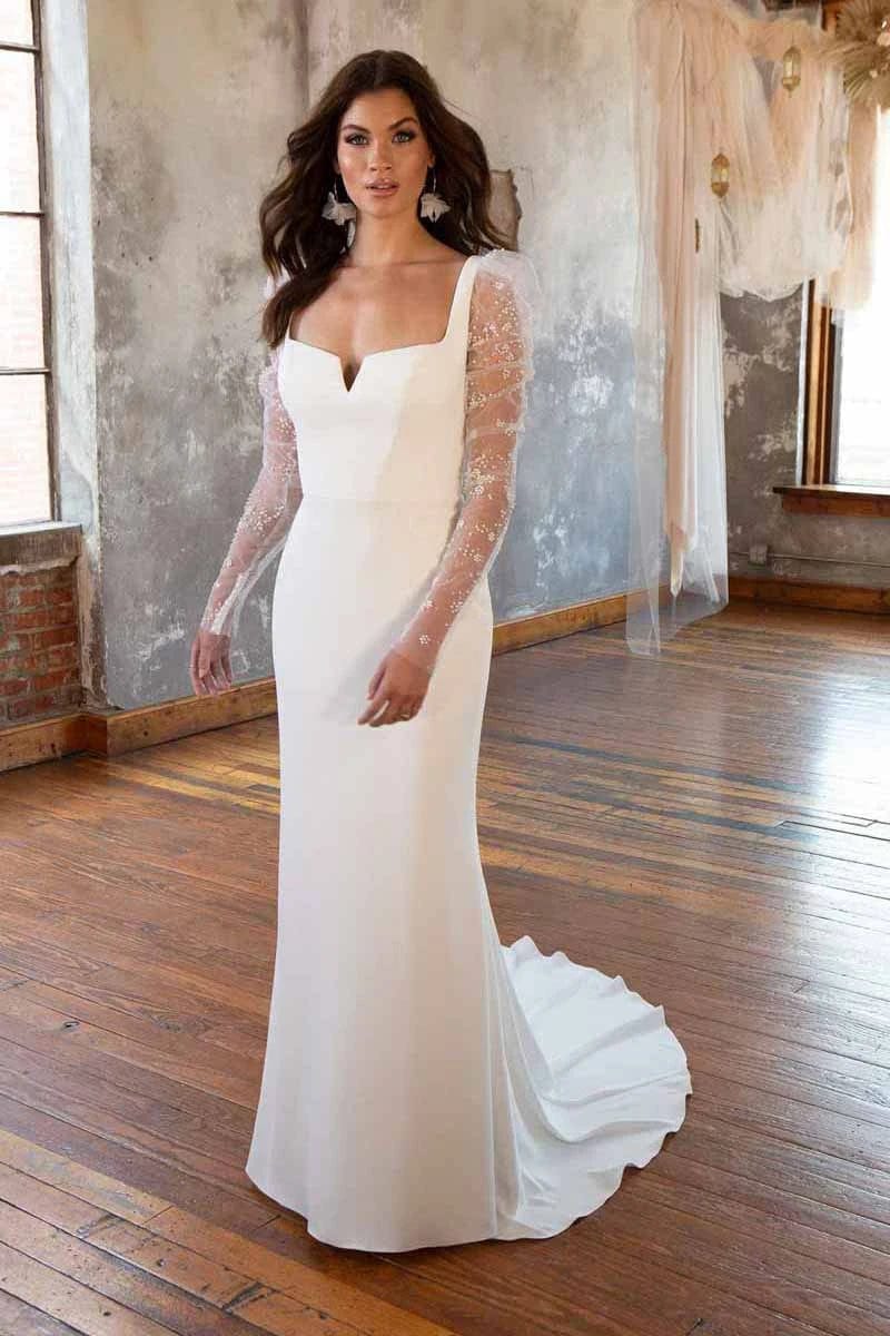 Custom - made plus size wedding dressAll Who Wander Conor - Size 12
