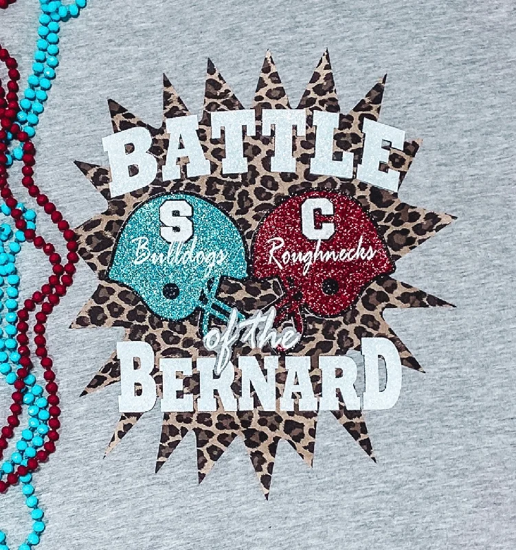 Sheer - sleeved women's T - shirt for an alluring lookBattle of the Bernard Tee