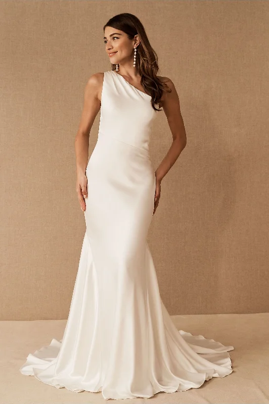 Jeweled - bodice wedding dress for a sparkly lookBHLDN Nouvelle Amsale Pearce Gown