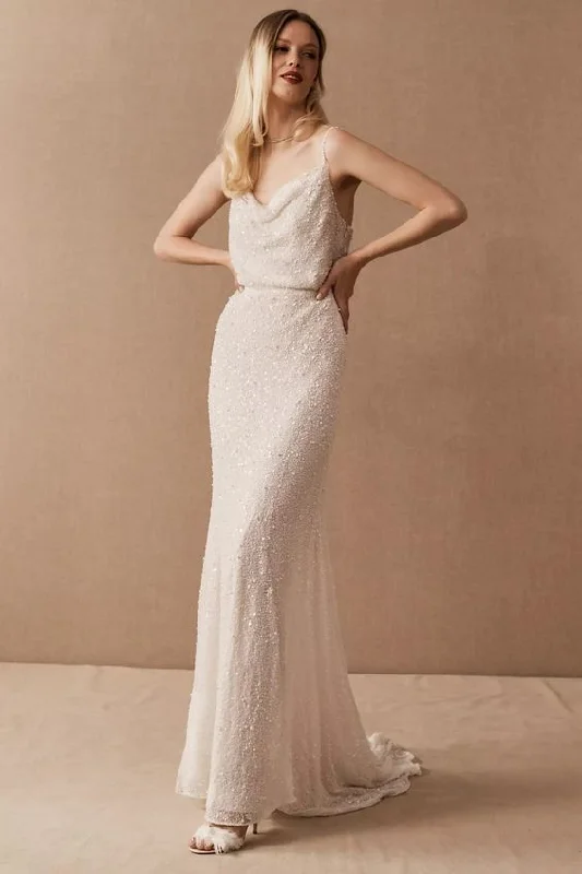 Silk - dupioni wedding dress for a luxurious feelBHLDN Rae Gown