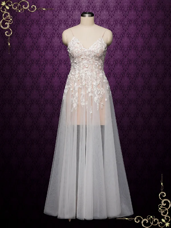 Plus Size Trumpet Style Wedding Dresses with Beaded BodiceBohemian Lace Beach Wedding Dress with Open Back ZOE Plus Size Trumpet Style Wedding Dresses with Beaded BodiceBohemian Lace Beach Wedding Dress with Open Back ZOE