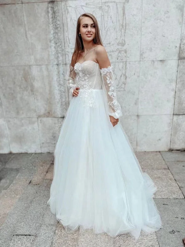 Sheath Style Silk Wedding Dresses with V Neck for a Sophisticated LookDetachable Sleeves A-line Wedding Dresses, Popular Lace Wedding Gowns, 2022 Newest Long Prom Dresses Sheath Style Silk Wedding Dresses with V Neck for a Sophisticated LookDetachable Sleeves A-line Wedding Dresses, Popular Lace Wedding Gowns, 2022 Newest Long Prom Dresses