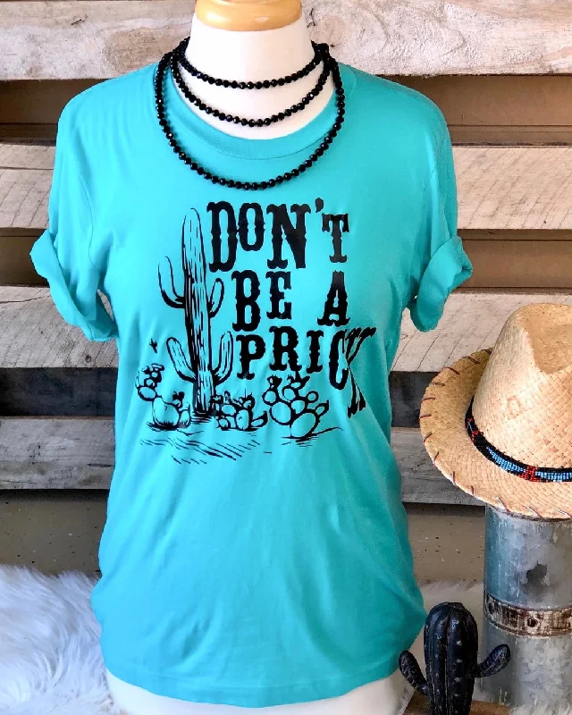 Women's T - shirt with a lace - detailed sleeveDon't Be a Prick Tee