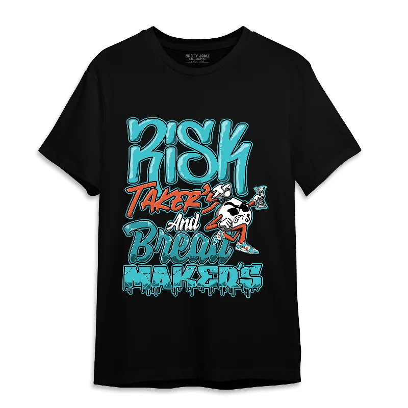 Women's cotton blend T - shirt with a soft feelNastyJamz Dunk Low Dolphins T Shirt Match Making Our Bread