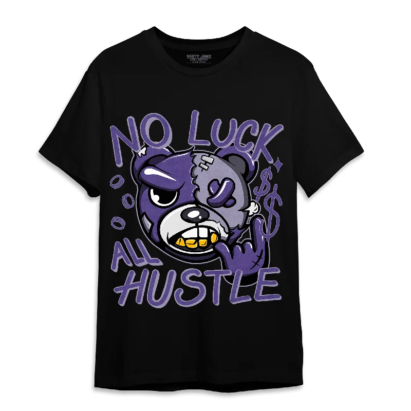 Women's T - shirt with a patch pocketNastyJamz Dunk Low Plum T Shirt Match All Hustle