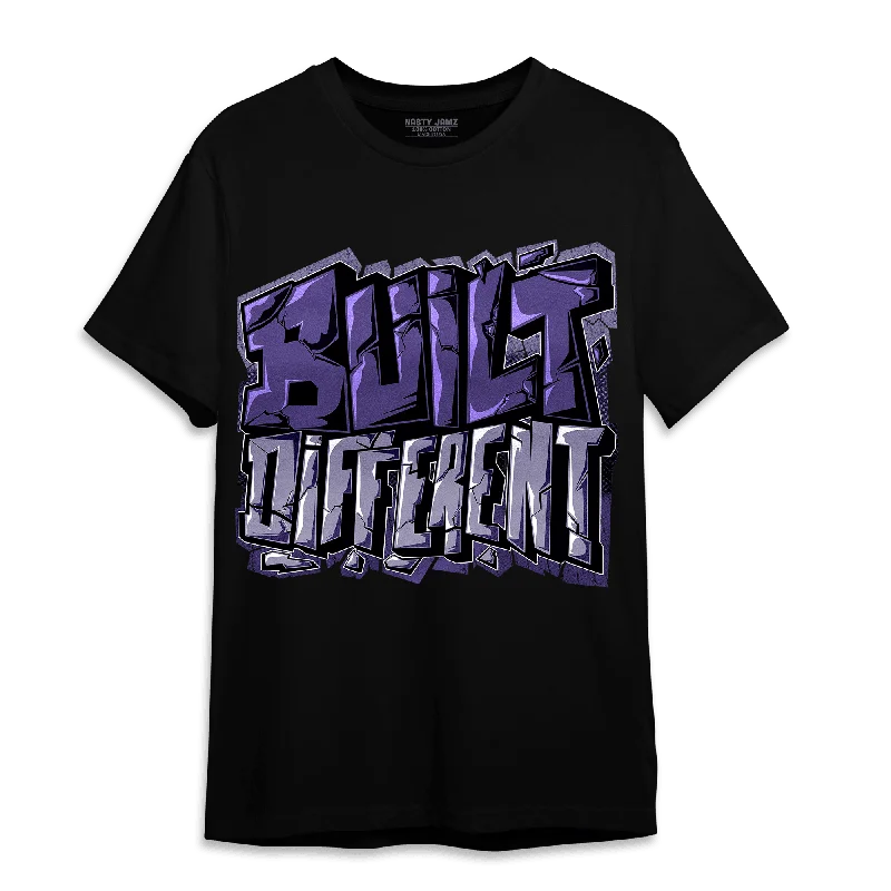Women's T - shirt with a flapped pocket and a zip - up closureNastyJamz Dunk Low Plum T Shirt Match Built Different