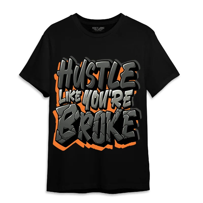 Women's turtleneck T - shirt for a sophisticated appearanceNastyJamz Fear Pack 3s T Shirt Match Hustle Like Broke