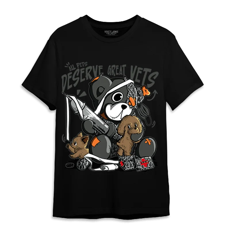 Sheer - sleeved women's T - shirt for an alluring lookNastyJamz Fear Pack 3s T Shirt Match Veterinary BER