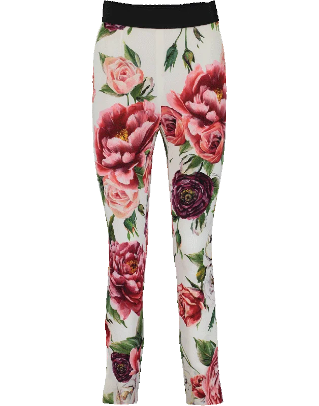 Sequined palazzo pants for women in a glamorous and party - ready styleFloral Print Legging Sequined palazzo pants for women in a glamorous and party - ready styleFloral Print Legging