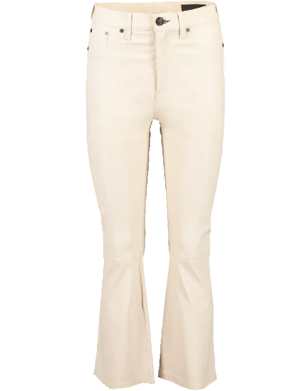 Leather look wide leg pants for women in a bold and stylish lookHana Pant