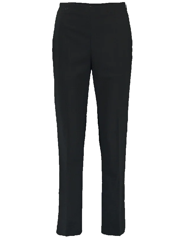 Distressed wide leg denim pants for women in a trendy and edgy styleHigh Waisted Pant