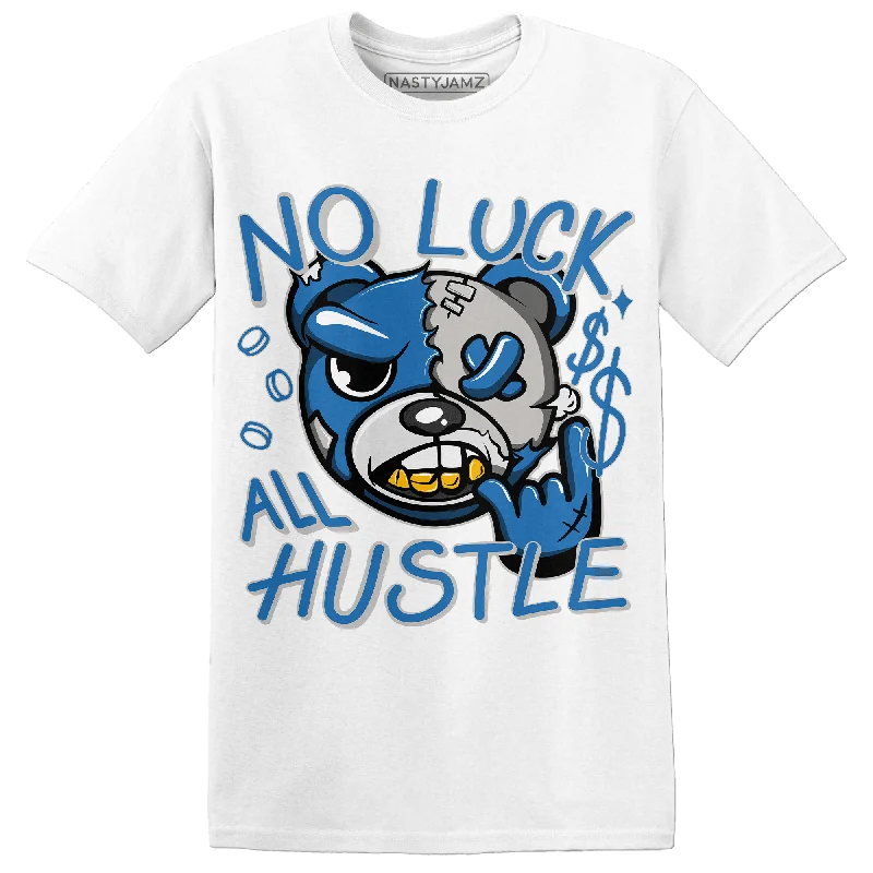 Women's T - shirt with a cut - out detailNastyJamz Industrial Blue 4s T Shirt Match All Hustle
