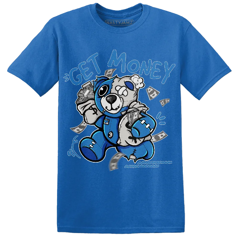 Cable knit women's T - shirt with a cable - textured collarNastyJamz Industrial Blue 4s T Shirt Match Get Money BER