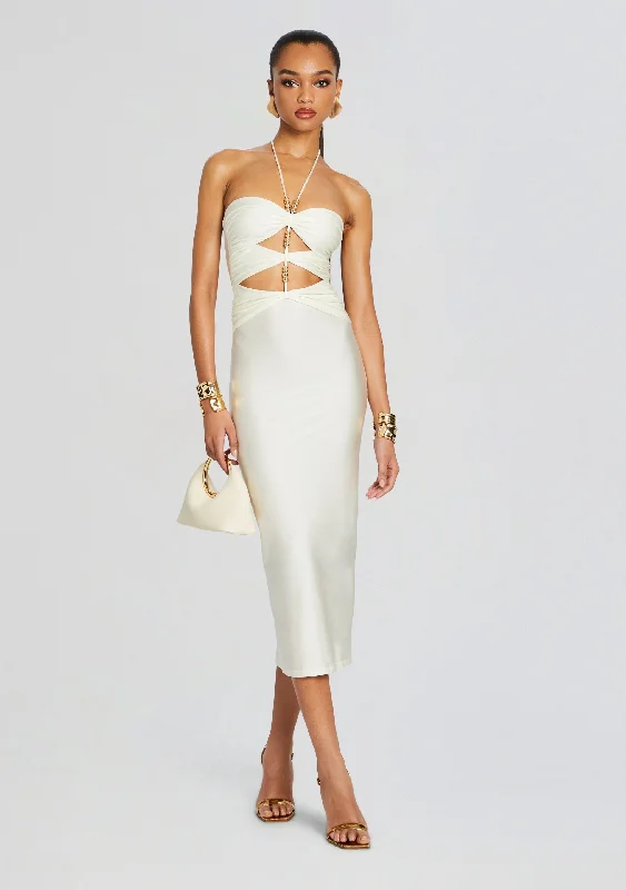 Off - the - shoulder ball gown wedding dressIsabel Maxi Dress