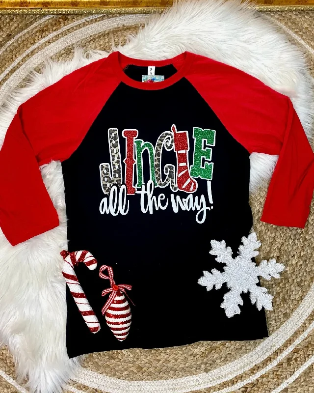 Women's cotton blend T - shirt with a soft feelJingle All The Way Tee