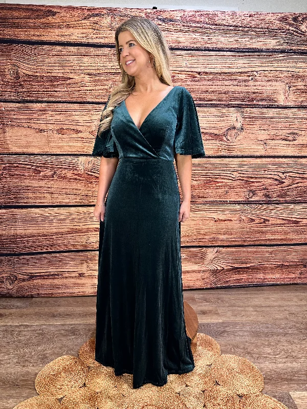 Wedding Dresses with Tiered Skirts and Bow Accents for a Girly AppealJonny Bridesmaids Dress