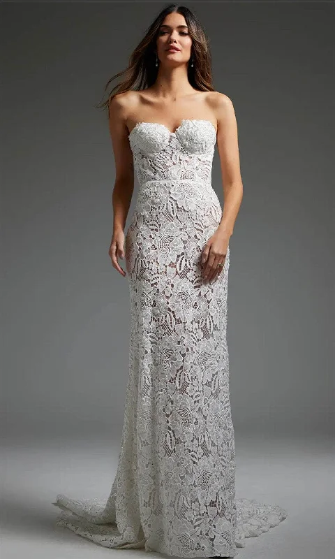 Handmade lace wedding dress for a unique feelJovani JB38271 - Lace Corset Bridal Gown Handmade lace wedding dress for a unique feelJovani JB38271 - Lace Corset Bridal Gown