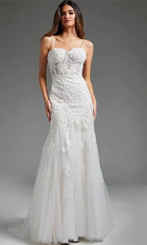 Colorful non - white wedding dress for a bold brideJovani JB38490 - Sweetheart Trumpet Bridal Gown Colorful non - white wedding dress for a bold brideJovani JB38490 - Sweetheart Trumpet Bridal Gown