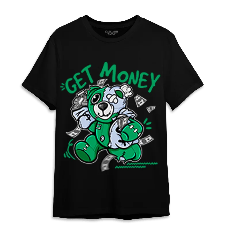 Ruffled women's T - shirt for a feminine touchNastyJamz Lucky Green 5s T Shirt Match Get  Money BER