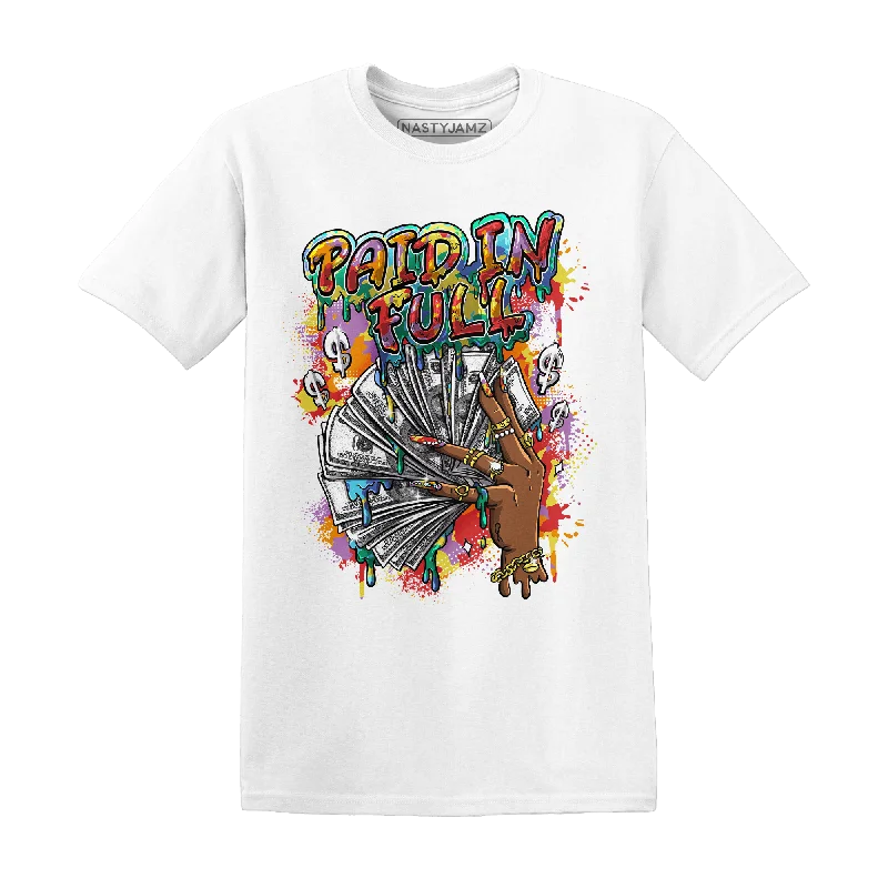 Fitted women's T - shirt to show off curvesNastyJamz Mid GS Six Championships 1s T Shirt Match Paid In Full