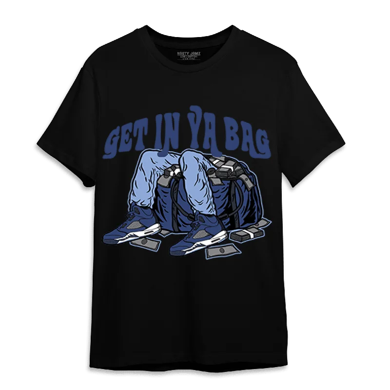 Long - length women's T - shirt to wear as a cover - upNastyJamz Midnight Navy 5s T Shirt Match Get In Ya Bag Long - length women's T - shirt to wear as a cover - upNastyJamz Midnight Navy 5s T Shirt Match Get In Ya Bag