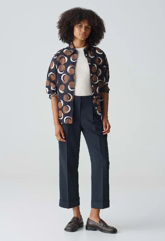 Drawstring pants for women in a casual fitMulona City Trouser
